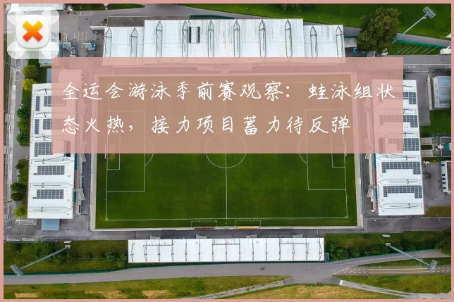 全运会游泳季前赛观察：蛙泳组状态火热，接力项目蓄力待反弹 - 澳客网